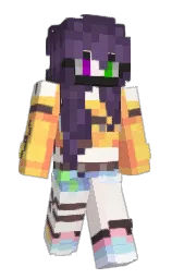 voodoo and bridal heath Minecraft skin — Slim model — first worn by Alika18