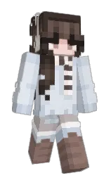 geyser and mystic Minecraft skin — Slim model — first worn by DiamondRarity