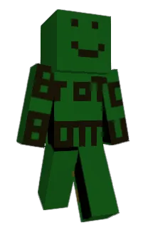 Front of Brontolone's skin