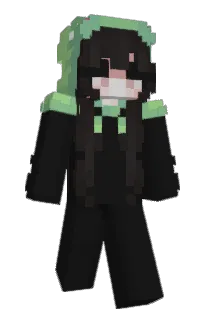 Front of Woty's skin