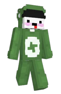 Front of ditasto's skin