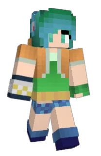 Front of Minecraft skin