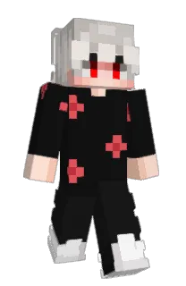 Front of chinchillaMEOW's skin