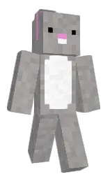 silver chalice and dusty gray Minecraft skin — Classic model — first worn by ARandomEpicMiner