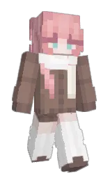 sand dune and russett Minecraft skin — Slim model — first worn by iwea