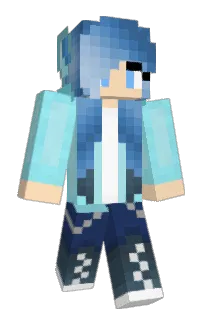 Front of AcidGlaceon's skin