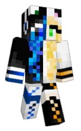 Elu03's Minecraft skin wearing the Vanilla cape