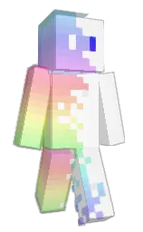 white and concrete Minecraft skin — Classic model — first worn by Big_Jere_Bear