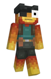 Front of Minecraft skin