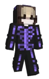 shark and woodsmoke Minecraft skin — Slim model — first worn by paxedel