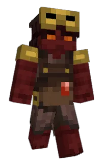 Front of Rageshort's skin