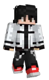 iron and cod gray Minecraft skin — Classic model