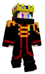 black and pancho Minecraft skin — Classic model — first worn by OCREAC