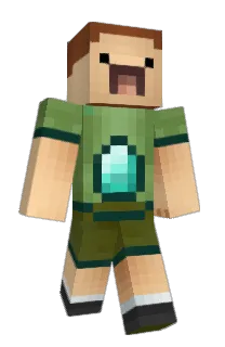 Front of Minecraft skin