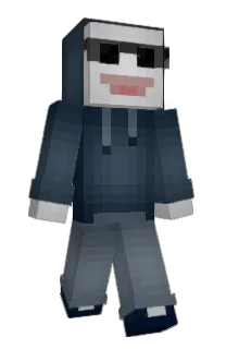 Front of TheWhiteComet's skin