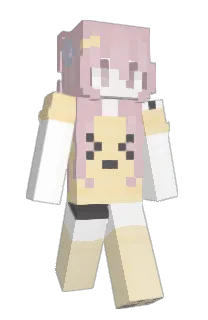 Front of hiana's skin