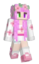 white and mercury Minecraft skin — Slim model