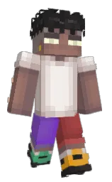 besprochen's Minecraft skin wearing the Migrator cape