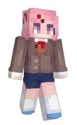 sandwc's Minecraft skin wearing the Pan cape