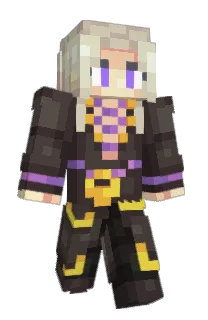 Front of donnyall's skin