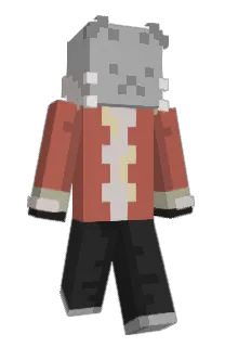 Front of Olialenik's skin