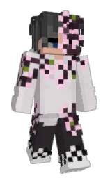 thunder and bon jour Minecraft skin — Slim model