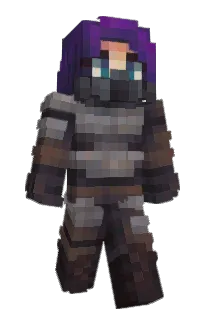 Front of Viraen's skin
