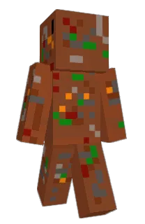 Front of Minecraft skin
