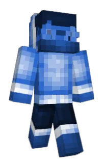 Front of Kez's skin