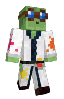 Front of Groamy's skin