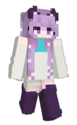 Shirolee1029's Minecraft skin wearing the Home cape