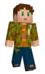 SisyphusUnbound's Minecraft skin wearing the Migrator cape