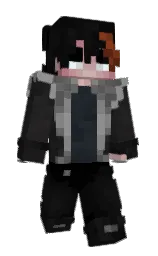 cod gray and black Minecraft skin — Classic model — first worn by HancK_TH