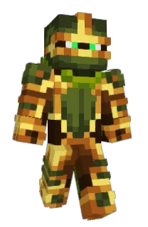 Front of Dicondylia's skin