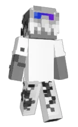 DieHot's Minecraft skin wearing the Cherry Blossom cape