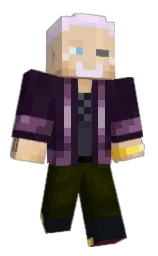 revolver and charade Minecraft skin — Classic model — first worn by Steven1753
