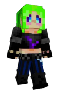 Front of Laezie's skin