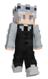 silver sand and silver rust Minecraft skin — Slim model