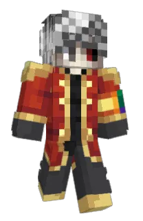 Front of Drendey's skin