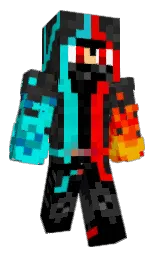 kiirq's Minecraft skin wearing the Vanilla cape