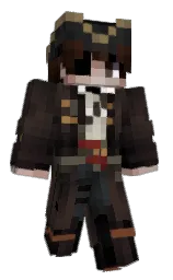 cocoa brown Minecraft skin — Classic model — first worn by Floq33