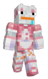 petite orchid and mercury Minecraft skin — Classic model — first worn by IAmMeeuw