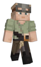 Slim Minecraft skin