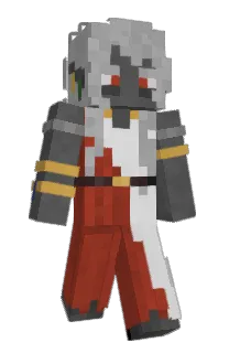 Front of Pinepelt's skin
