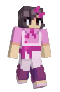 Front of Chloerina's skin