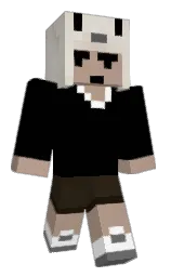 Pcrhub's Minecraft skin wearing the 15th Anniversary cape
