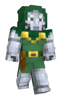 Front of Vixerity's skin