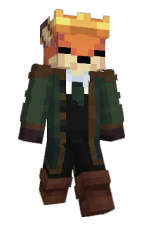 Front of Fenraeth's skin