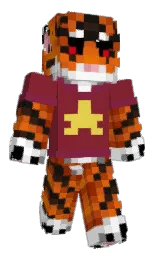 Dukemeektiger105's Minecraft skin wearing the Pan cape