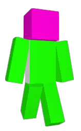 green and purple pizzazz Minecraft skin — Classic model